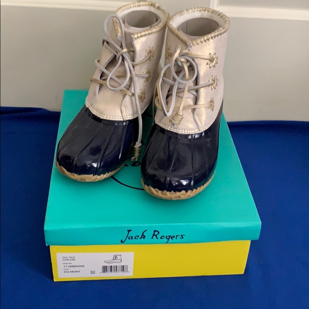 Jack Rogers - NIB - Chloe Boat Boots